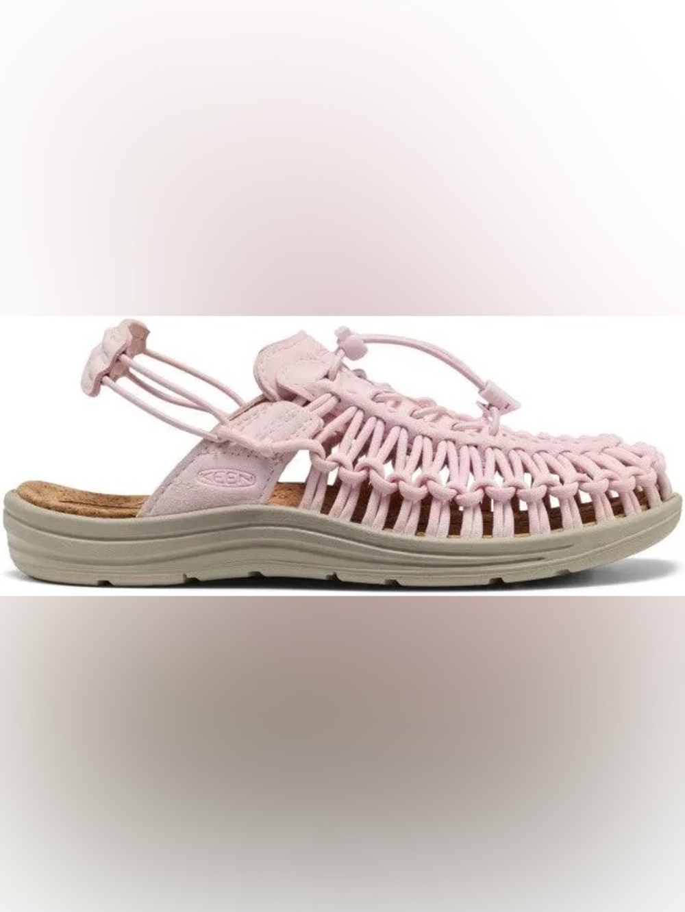 Keen Light Pink Woven Sandal